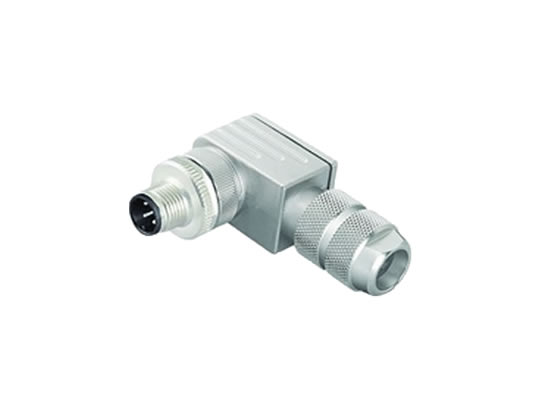 M12 5Pin 屏蔽插頭、彎頭、公頭